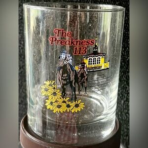 Commemorative 113th Preakness Stakes Glasses (2)